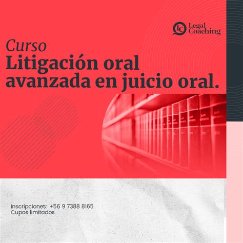 Junio Curso Técnicas De Litigación En Juicio Oral Viii Versión