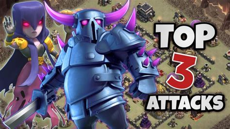 Top 3 Best Th9 Attack Strategies In Clash Of Clans Best Th9 Attacks Clash Of Clans Youtube