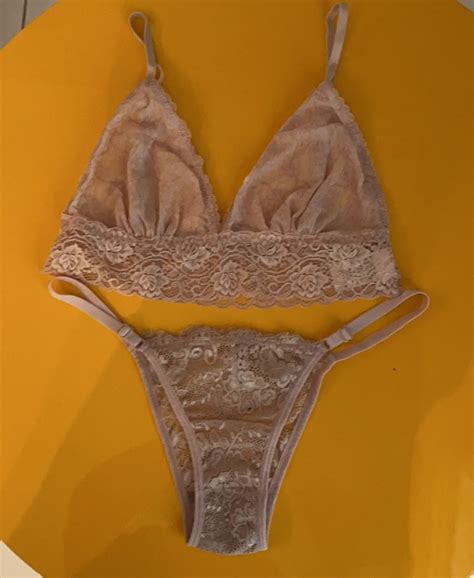 Conjunto Calcinha Lingerie Feminina A Brand Nunca Usado Enjoei