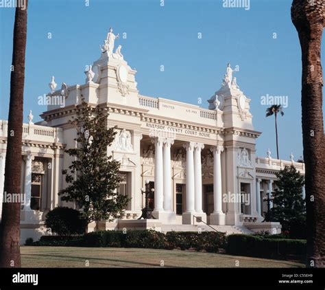 Riverside County Court House Riverside California USA Stock Photo - Alamy