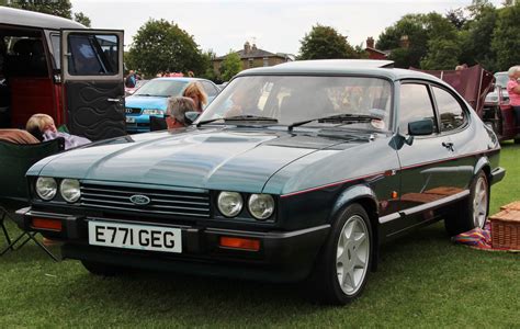 E771 GEG 1987 Ford Capri 280 Nivek Old Gold Flickr