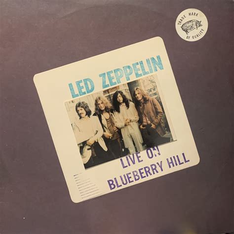 Yahoo Led Zeppelin Live On Blueberry Hill Lp