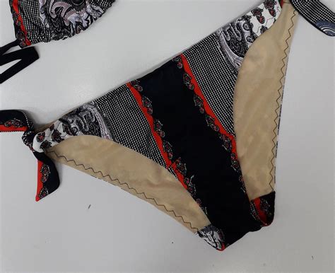 Bikini PDF Sewing Patterns Triangle Top Side Ties And Standard Bottoms Etsy