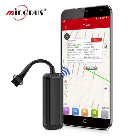 Mini Auto Gps Tracker Voertuig Gps Locator Micodus Gratis App Mv Cut