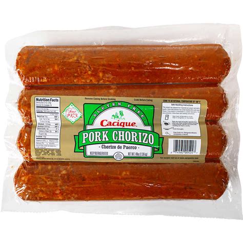 Cacique Beef Chorizo 12 Oz Ct Costco