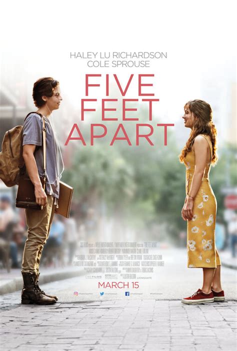 Five Feet Apart Movie Poster (#2 of 5) - IMP Awards