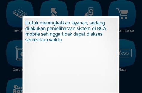 Nasabah Mengeluh Pelayanan Mobile Banking Bca Error Ternyata Ini