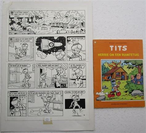 Tits 8 Originele Pagina P 1 Herrie Om Een Ruimtetuig Catawiki