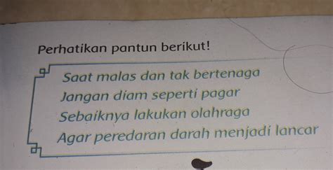 Ciri Pantun Identifikasilah Sampiran Dan Isi Pantun Diatas Ide Mania