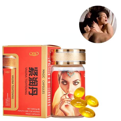 Capsules Pheromone Exciter Women Orgasm Vagina Tightening Gel