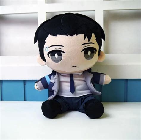 Anime Detroit Become Human Stuffed Connor Plush Doll Toys Game Cosplay Sit Doll | eBay