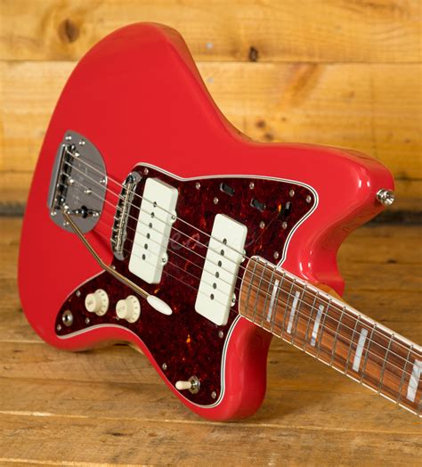 Fender 60th Anniversary Classic Jazzmaster Pau Ferro Fiesta Red Peach