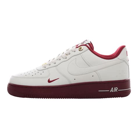 Nike Air Force 1 Low 07 Se 40th Anniversary Edition Sail Team Red W Mkm Sneakers