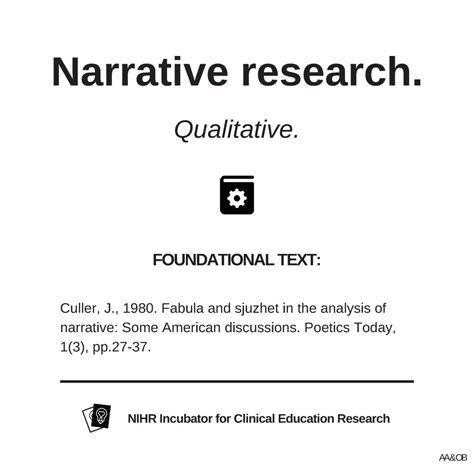 Narrative analysis - Incubator for Clinical Education Research 