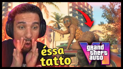 PIUZINHO REAGINDO AO TRAILER DO GTA 6 YouTube