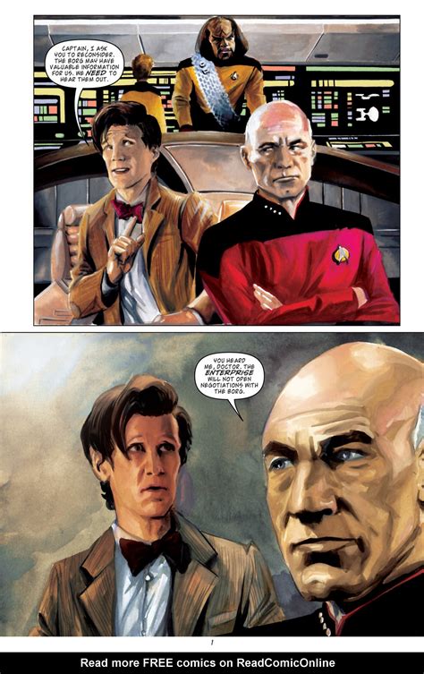 Star Trek The Next Generation Doctor Who Assimilation 2 Issue 5 Read