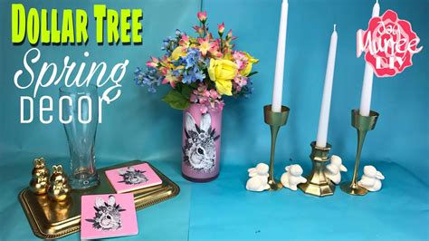 Dollar Tree DIY Spring Decor Collab YouTube