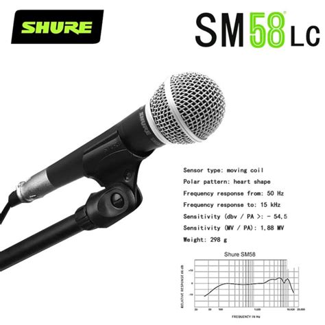 microphone New Packing SM58-LC SM 58 wired dynamic cardioid ...