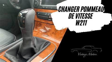 Changer Pommeau De Vitesse Mercedes W Youtube