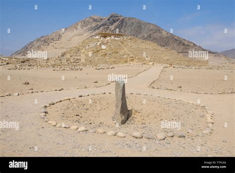 The archaeological site of The Sacred City of Caral (or Caral-Supe ...