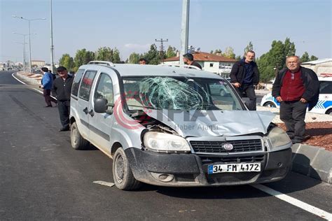 A R Da Trafik Kazas L Yaral Hlas Haber Ajans