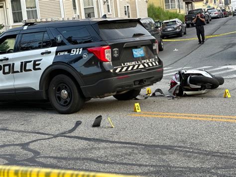 Motorcyclist Hurt After Crashing Into Lowell Police Cruiser