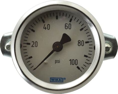 Wika Pressure Gauge Dial To Psi Off