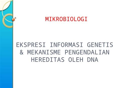 PPTX Ppt Mikrobiologi DOKUMEN TIPS