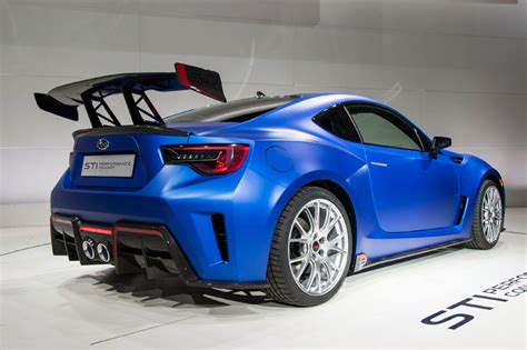 subaru BRZ STI performance concept unveiled at 2015 new york auto show