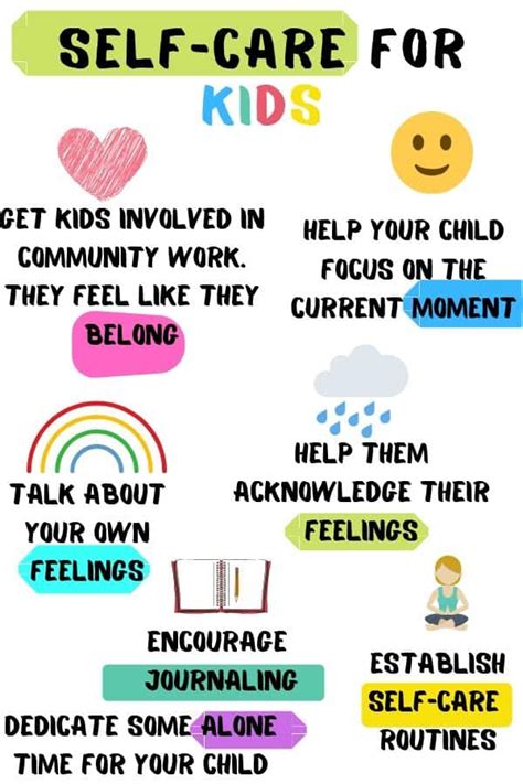 10+ Easy Self-Care Tips For Kids At Home & School - Kids n Clicks