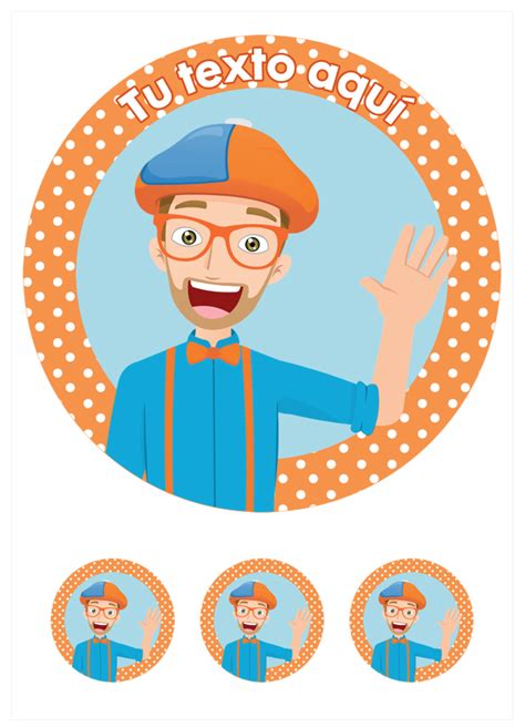 Modelo N Blippi Para Tarta Tienda Online