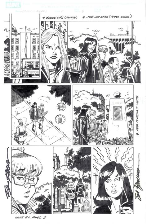 Amazing Spider Girl Issue 1 Pg 06 In Stephan Mckenzie S Spidergirl