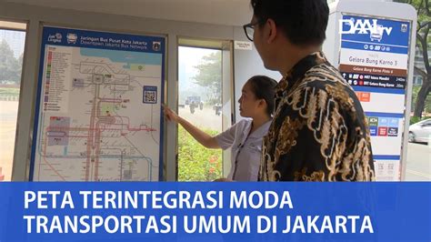 Panduan Untuk Pengguna Transportasi Umum I Peta Integrasi Moda