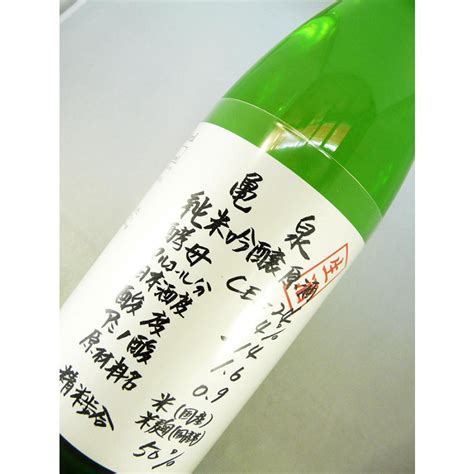 亀泉 初しぼり 純米吟醸生原酒 Cel 24 1800ml Kame Junginsibo 18ワインショップ沢屋yahoo店 通販