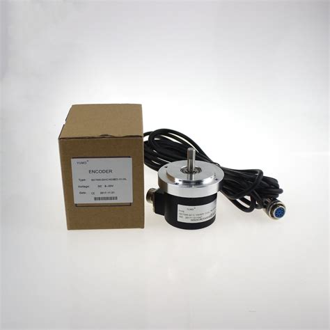 Isc7008 Series 8mm Solid Shaft Incremental Rotary Encoder 1024PPR