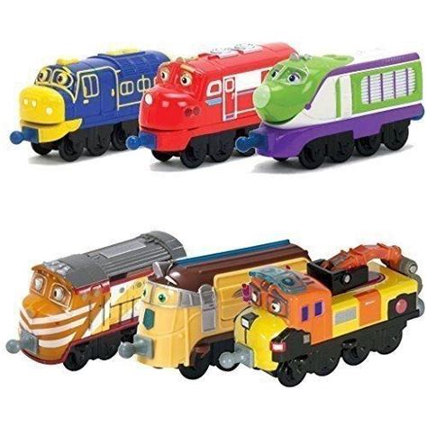 Chuggington Stacktrack Toy Train Set 6pk Brewster Wilson Koko Tyne