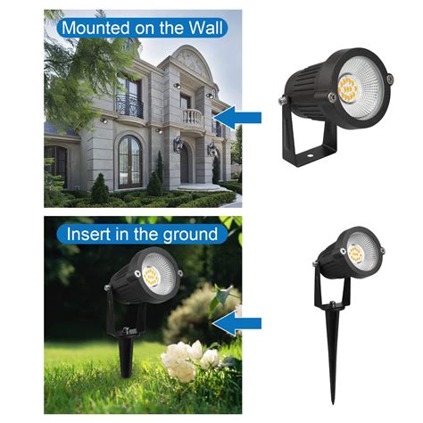 Mutois Low Voltage Landscape Lights Outdoor 7W Landscape Lighting