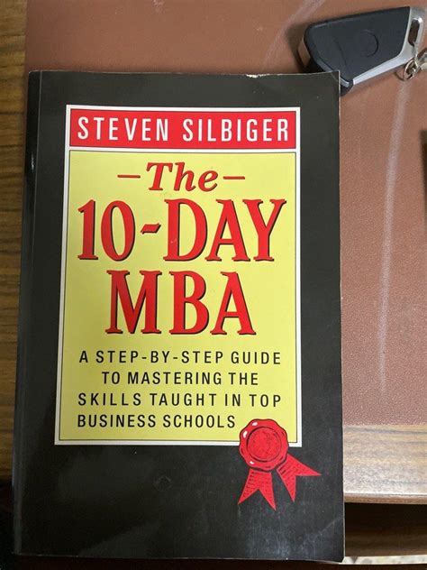 The 10 Day Mba Hobbies And Toys Books And Magazines Fiction And Non