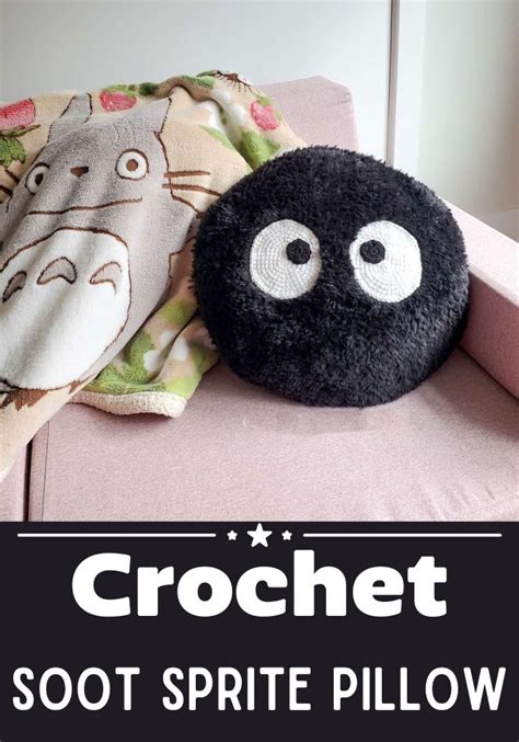 Crochet Soot Sprite Amigurumi Pillow Yours Patterns