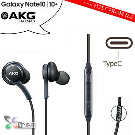 New Genuine Original Samsung Galaxy Note G Akg Earphones Headset