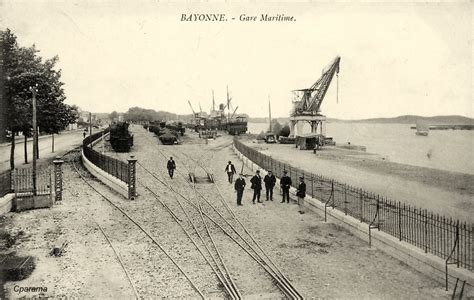 Bayonne Quais Allées Marines et Port Bayonne Cartes Postales