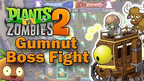 Plants Vs Zombies 2 Arena Gumnut Boss Fight Tournament YouTube