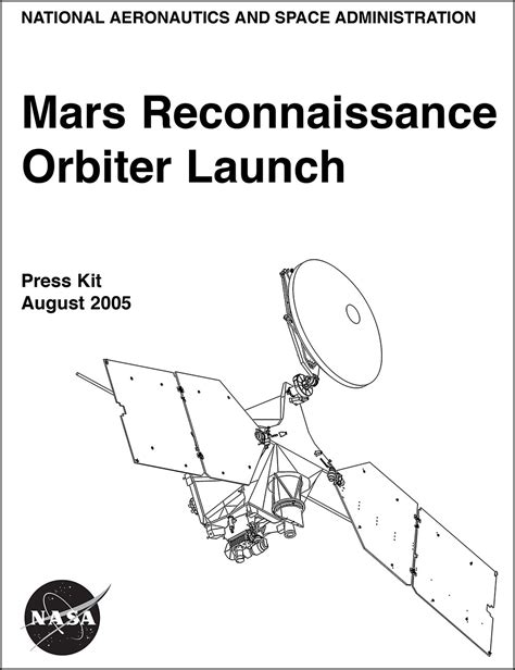 Mars Reconnaissance Orbiter Launch Press Kit – NASA Mars Exploration