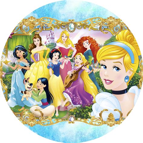 Pain Is De Festa Painel Para Festa Princesas Disney Disney Fadas