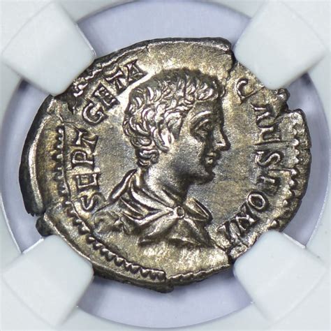 Roman Empire Geta AD 209 211 AR Denarius Rome AD Catawiki