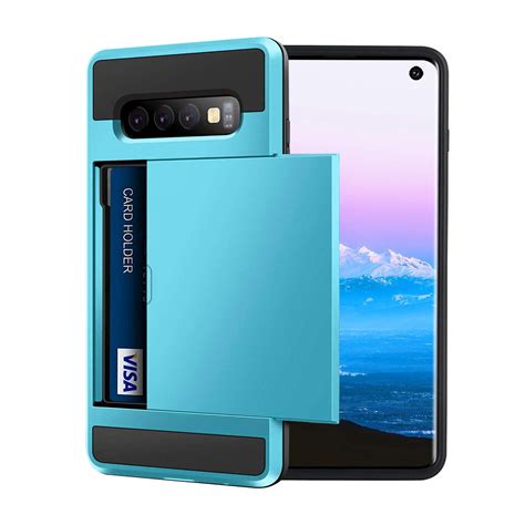 Mignova Galaxy S Case Rugged Double Layer Protection Card Holder