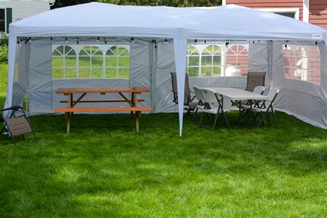 Quictent 10' x 20' Pop up Party Tent with Sidewalls - Mommy's Fabulous ...