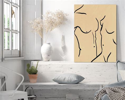 Erotic Couple Art The Lovers Vertical Sqaure Formats Nude Lovers Naked Man And Woman Naked