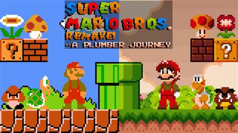 Super Mario Bros Remake A Plumber Journey Pc Android Youtube