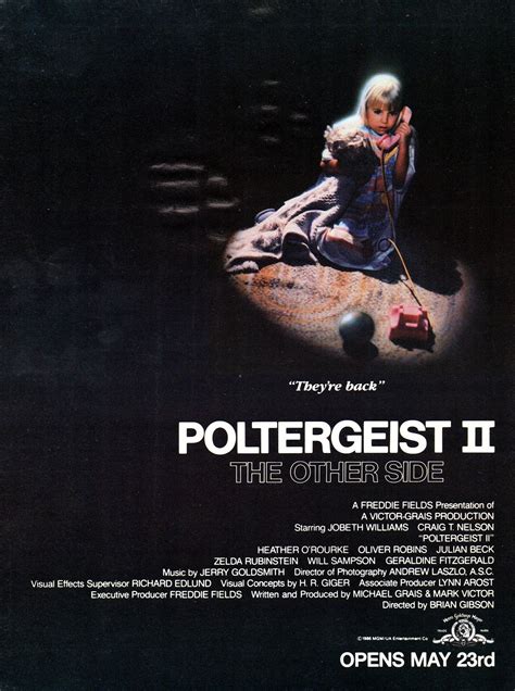 Quick Horror Movie Reviews: POLTERGEIST II: THE OTHER SIDE (aka ...